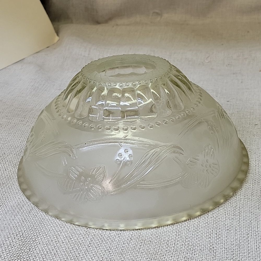 Vintage‎ Etched Glass Ceiling Light Cover